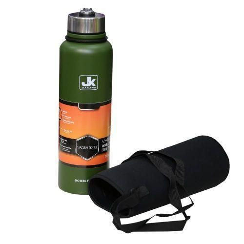 JK 1500ml Vacuum Tea Travel Mug/Flask - Green