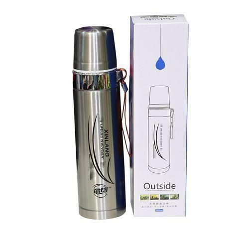 Stainless Steel Vacuum Cup 800mls Silver