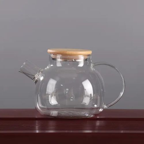 Other Glass Tea Pot With Infuser And Bamboo Lid-1000mls/32oz