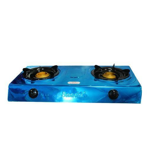 Saachi Gas Stove NL-GAS-5221 Metallic Top - Silver