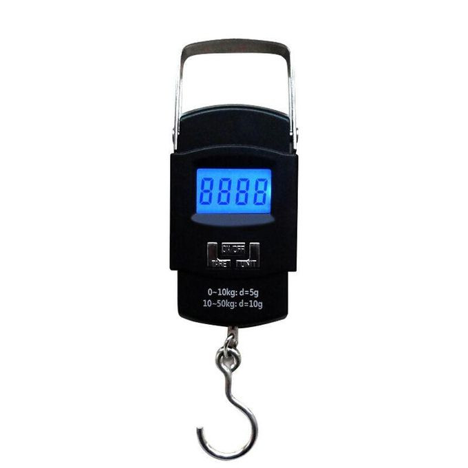 Portable Electronic Lugagge Weighing Scale - Black