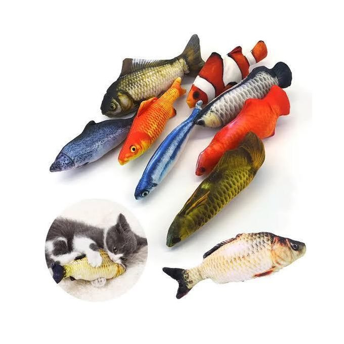 Doll Fish Cat Dog Pet Toy