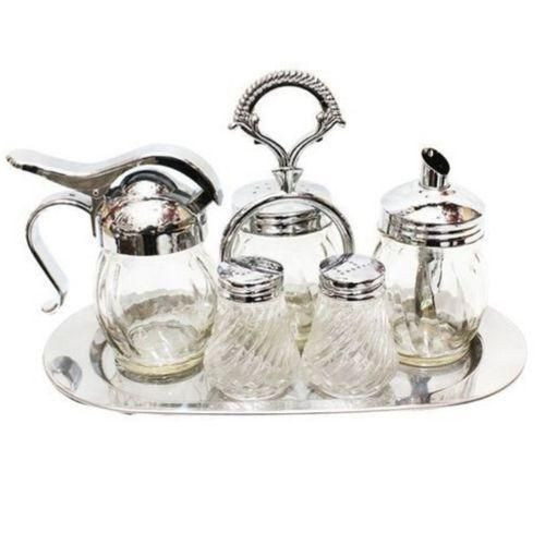Other Set Of 6pc Salt, Honey And Sugar Dispenser - Transparent