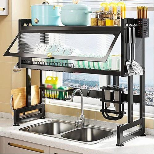 Sink Dish Rack - Black