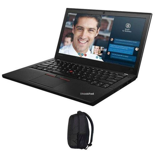 Lenovo X260/X270 Core i5 6th Gen 8GB RAM 256GB SSD + Bag Renewed - Black