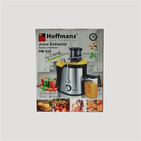 Hoffmans Juice Extractor Healthy & Nutrional HM-622 - Silver
