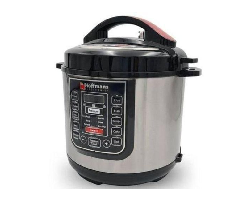 Hoffmans 6.5L Genuine 14 In 1 Digital Electric Pressure Cooker - Red, Silver
