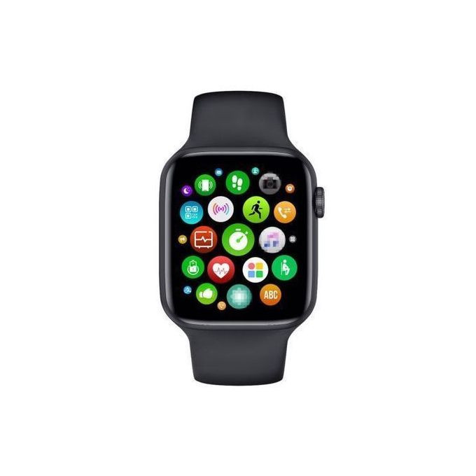 Health and Fitness Smart Watch - Black