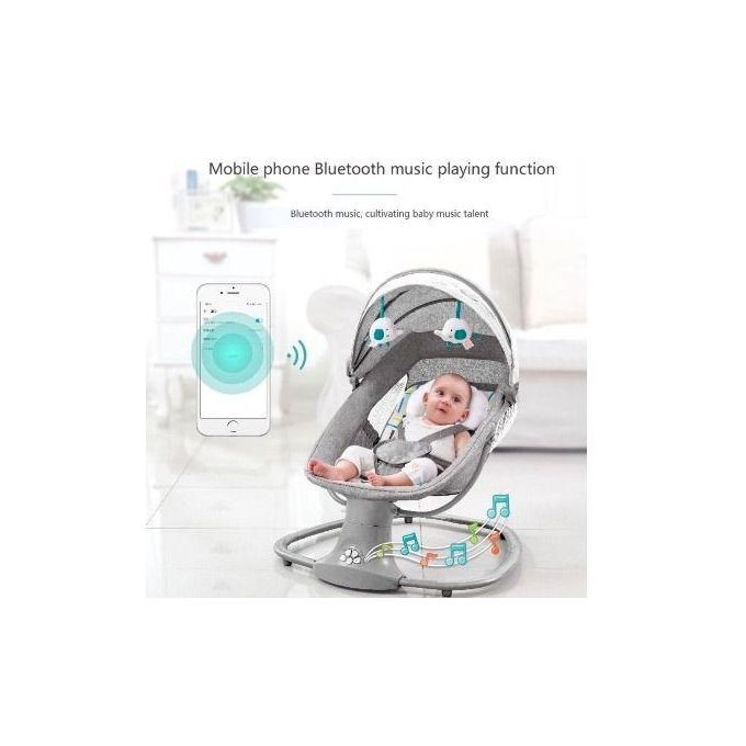 Baby Electric Swing-Rocker Grey