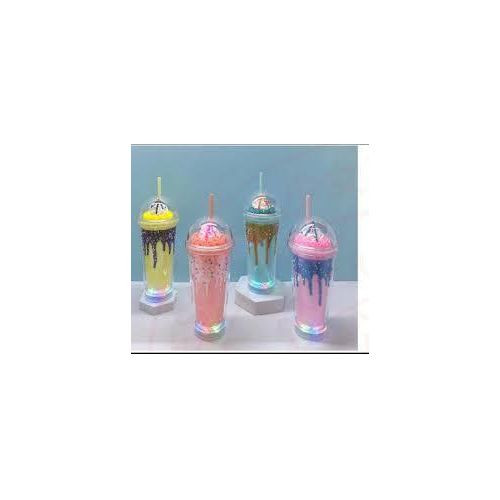 Rainbow Purple Travel Tumbler With Straw Party Cup Ice Drinking Cup Picnic Mug Gift Birthday (rainbow Purple, 550 Ml)