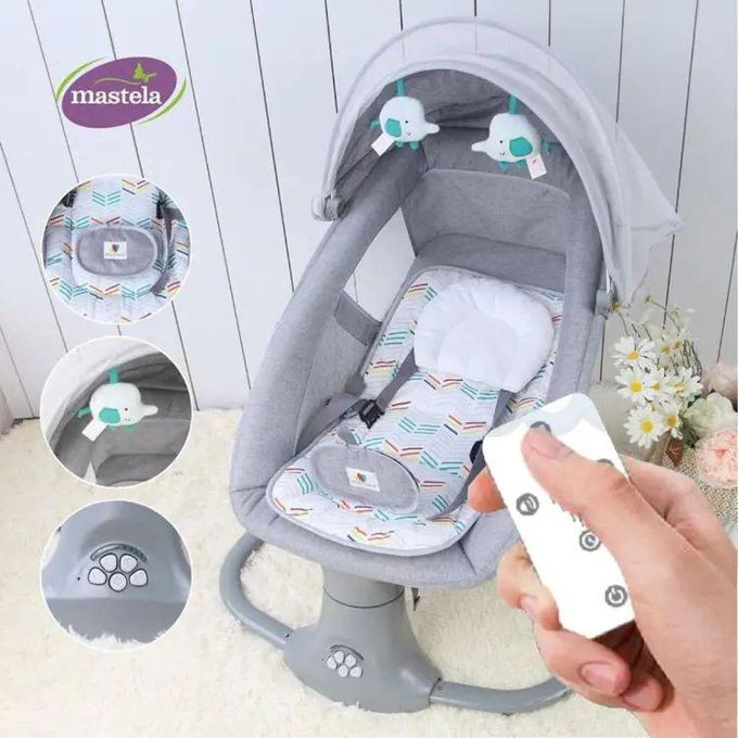 Baby Electric Swing-Rocker Gray