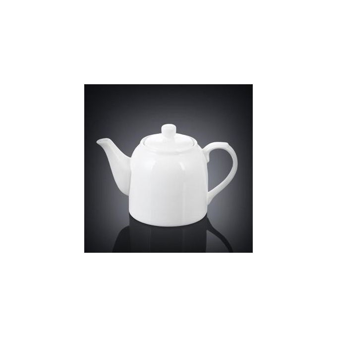 White Tea Pot Ceramic