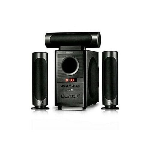 Djack Bluetooth Home Theatre System with a Remote Control - Black