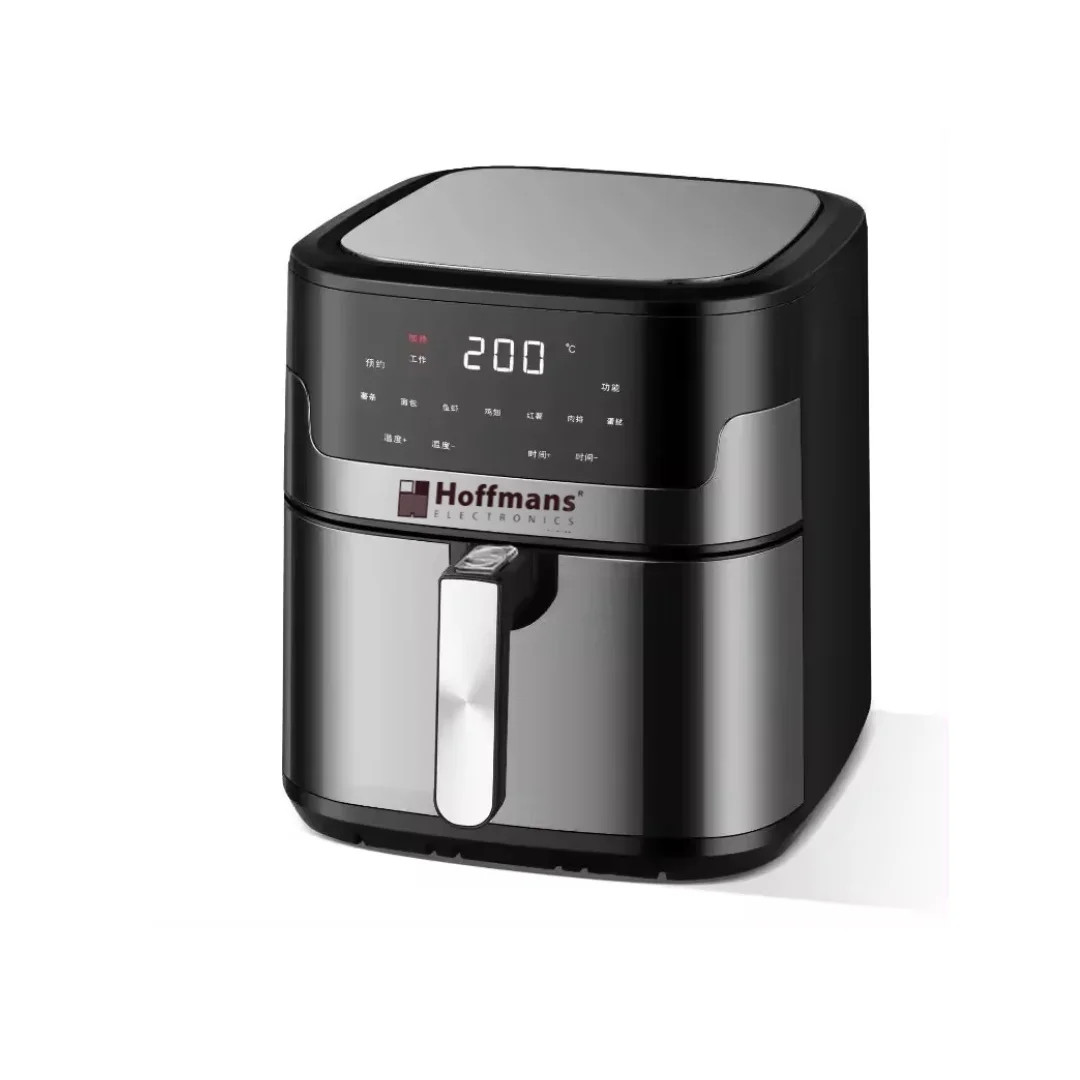 Hoffmans Digital Air Fryer 12 Litter 2400 Watt Model NO- HM783A - Black