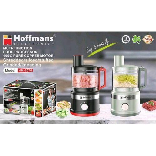 Hoffmans 2.5L Multi-Functional Food Processor Black/Green