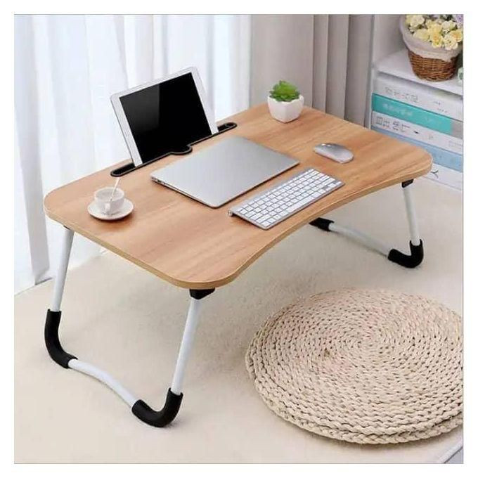 Multifunction Foldable Breakfast Bed Laptop Table Tray - Multicolor