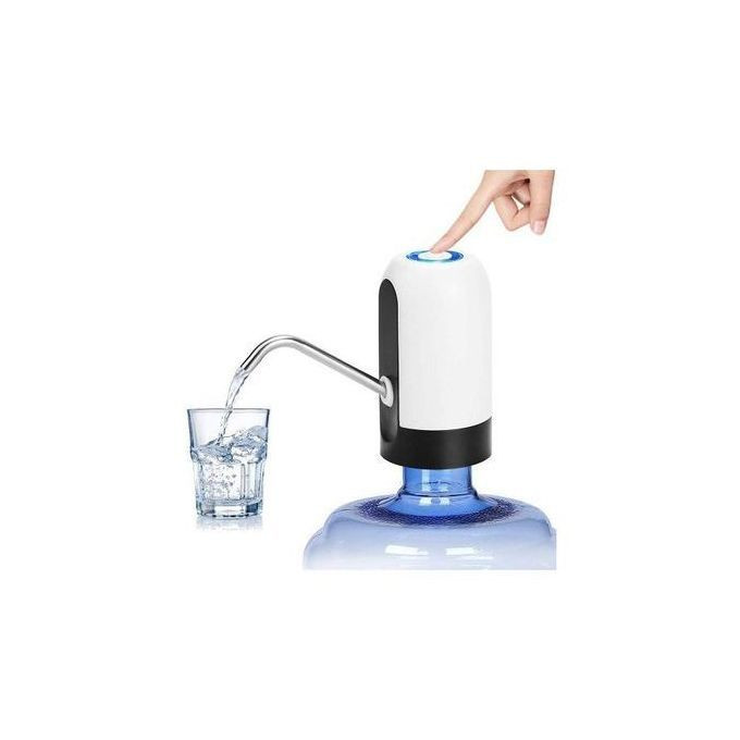 Automatic USB Charging Electric Water Pump Dispenser - White, Black
