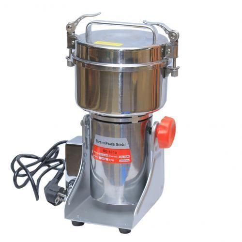 Electric Powder Grinder/ Universal Mill 500g - Silver