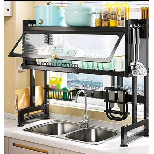 Sink Dish Rack-black.