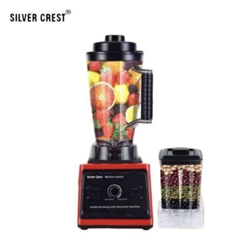 SILVER CREST 4L Commercial Blender For Heavy Duty Works & Business - Multicolor