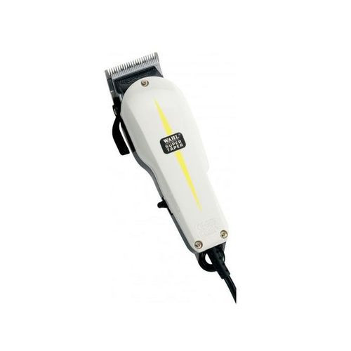 Wahl Super Taper Hair Clipper Blister Pack/ Electric Super Taper Clipper Shaver - Black,White3 Pin - White