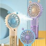 Portable Handheld USB Rechargeable Mini Fan - Multi-Colour