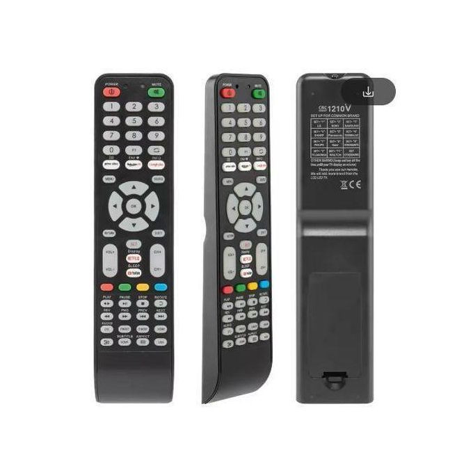 Universal TV Remote Controller for Smart Tvs. - Black.