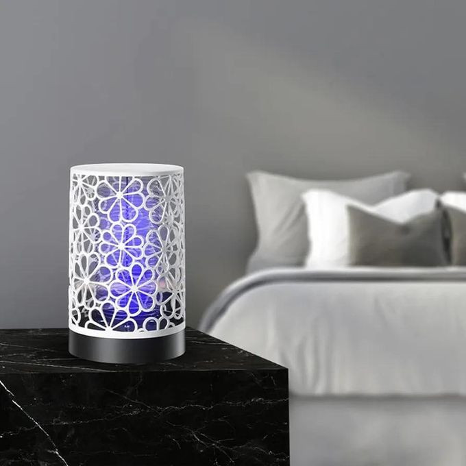 Rechargeable Electric Mosquito Killer Lamp-Black/White