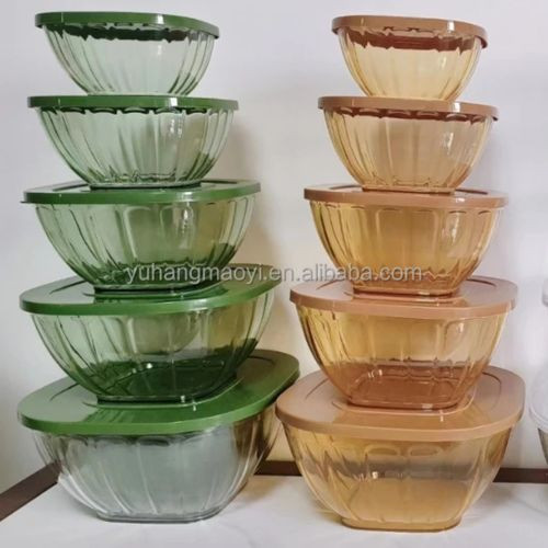 5pcs Salad Bowls - Multicolor