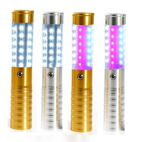5 PCS LED Flash Sticks, Champagne Wine Bottle Service Sparkler For VIP -Color Black