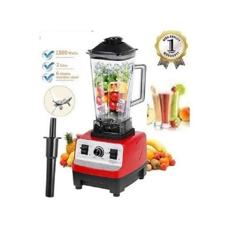 Sokany 4500W Commercial Grade Automatic Blender Fruit Juicer Food Processor Smoothies BPA Free 2L Jar