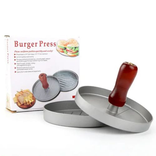 Single Aluminium Burger Press