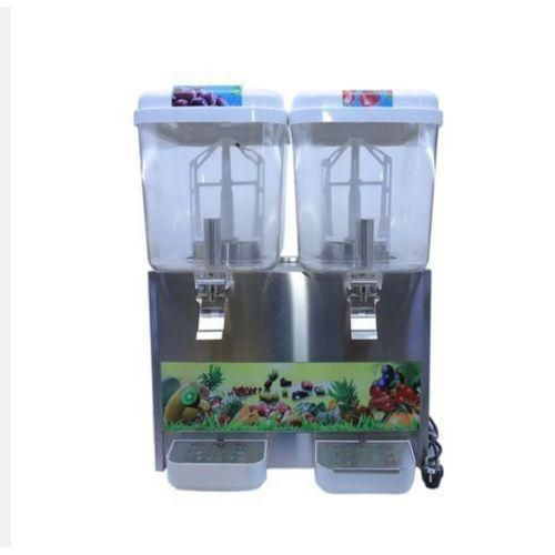 SnowWhite DoubleJuice Dispenser ,18 Liters.White