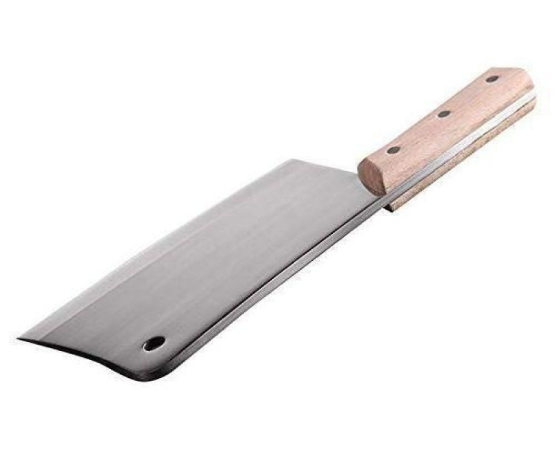 Bone Cleaver Chopper Butcher Knife With Wooden Handle