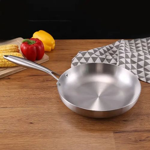 Stainless-steel Frying Pan 24cm