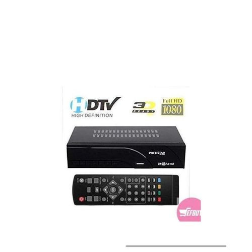 Phelister Free To Air Decoder DVB T2 TERRESTRIAL PH- 9008 - Black