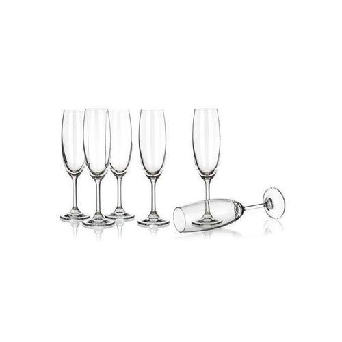 915 Generation Champagne Glasses 6pc Transparent