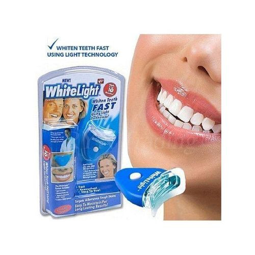 White Light Teeth Whitening Technology, Blue.