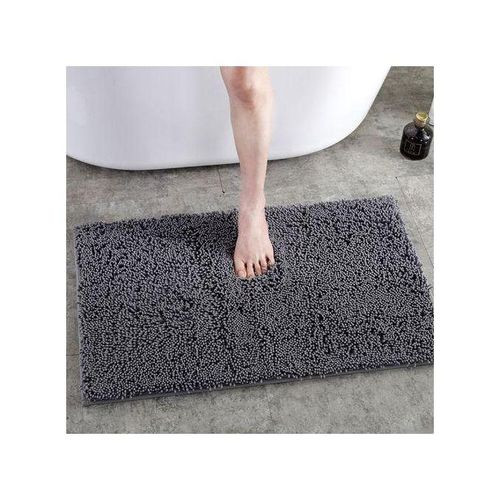 Bedroom Doorway Fine Chenille Absorbent Floor Mat 50x80cm