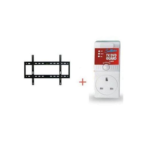 Sollatek Package Of TV Mount 14" To 42" Plus TV Guard - Black