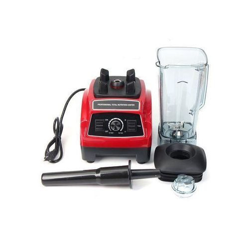 Heavy Duty Commercial Blender 2 Litres - Red, Black.