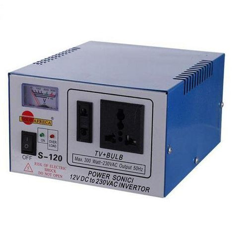 300W Dc To Ac Inverter 230V Ac Output Maximum 50Hz - Blue