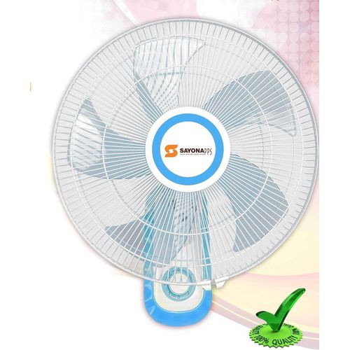 Sayonapps 16 Inch High Velocity Performance Wall Fan With 3 Speeds-Multicolour