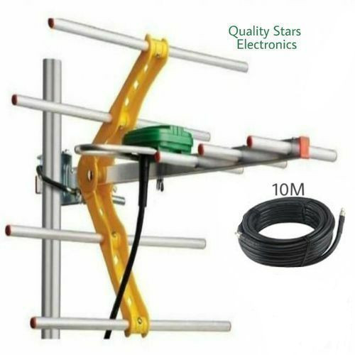 Gotv Digital Outdoor TV Antenna + 10 Meter Cable Wire