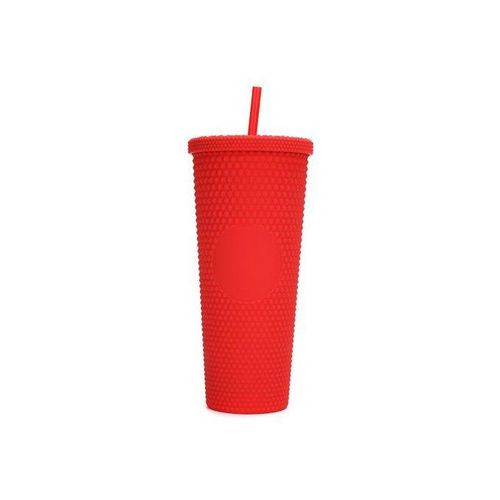 710ML/24OZ Large Capacity Water Cup Fully Studded Matte