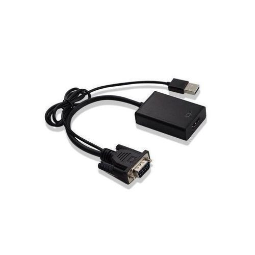 VGA To HDMI Converter - Black