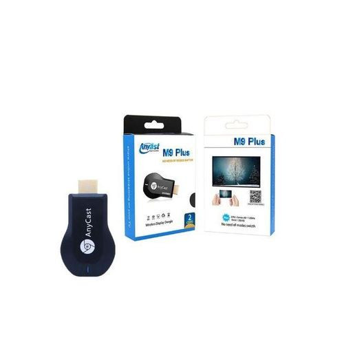 M9 Plus 2018 HDMI WIFI Display iPhone/iPad Google Chrome,Google Home Android Screen Mirroring Cast Screen AirPlay - Black.