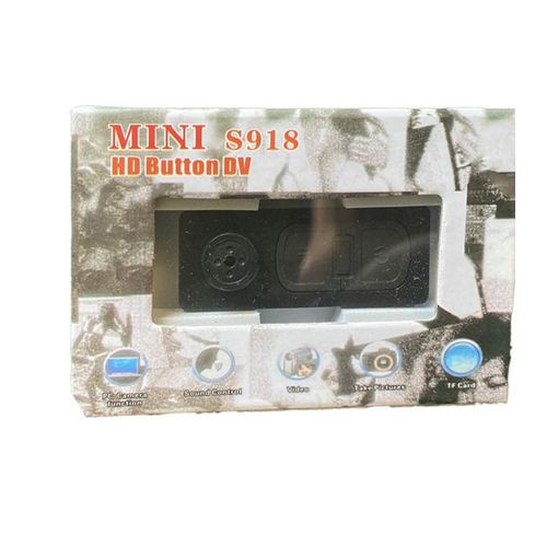 Shirt Button Spy Camera