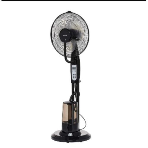 Mist Fan Black with Remote Control 16 Inch – Black,White