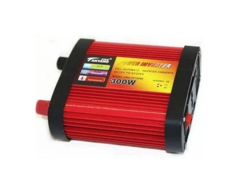 ADH 12V DC Battery Power To 220v Ac household Power of 300 watts ~Multicolor Multicolor
